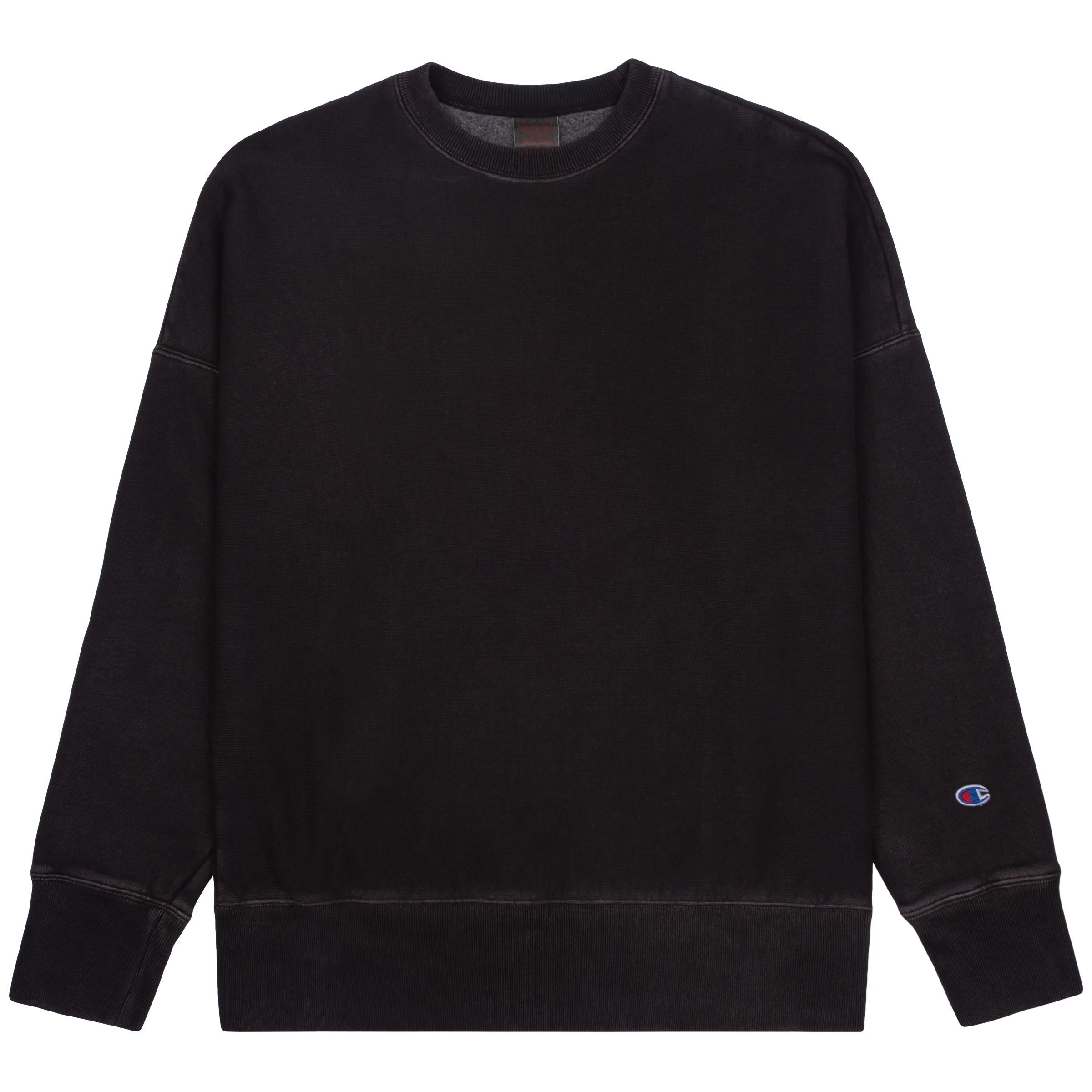Black crew neck champion shop